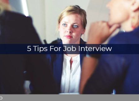 5 tips for job interview