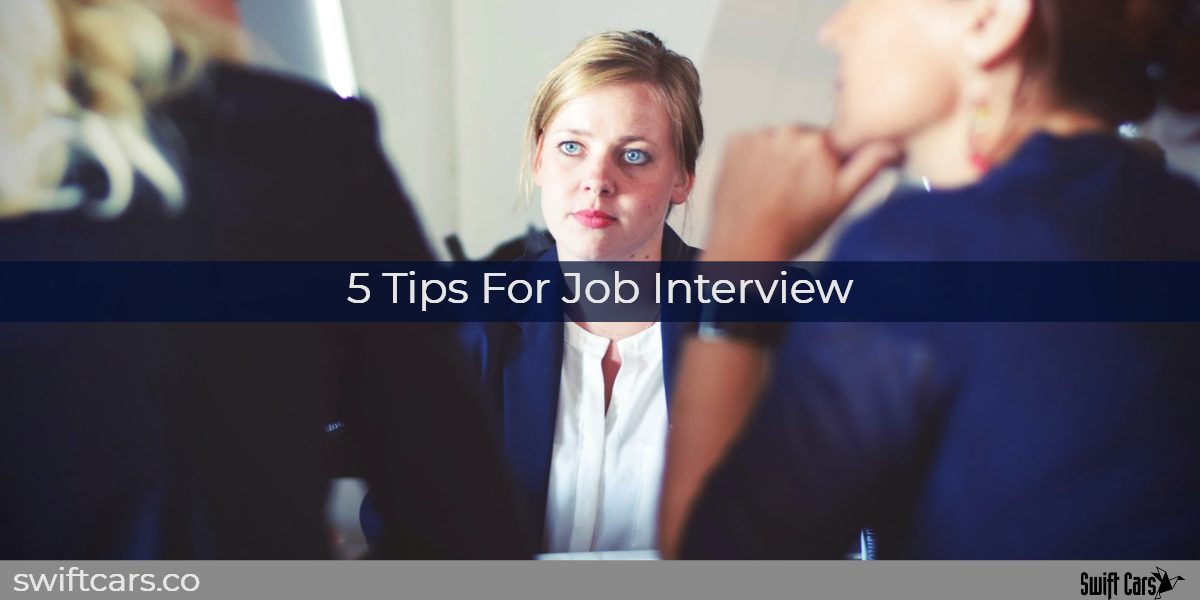 5 tips for job interview
