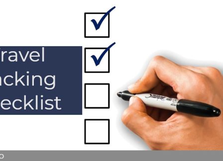 travel packing checklist