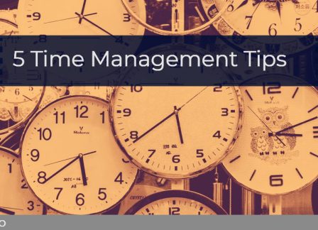 5 time management tips